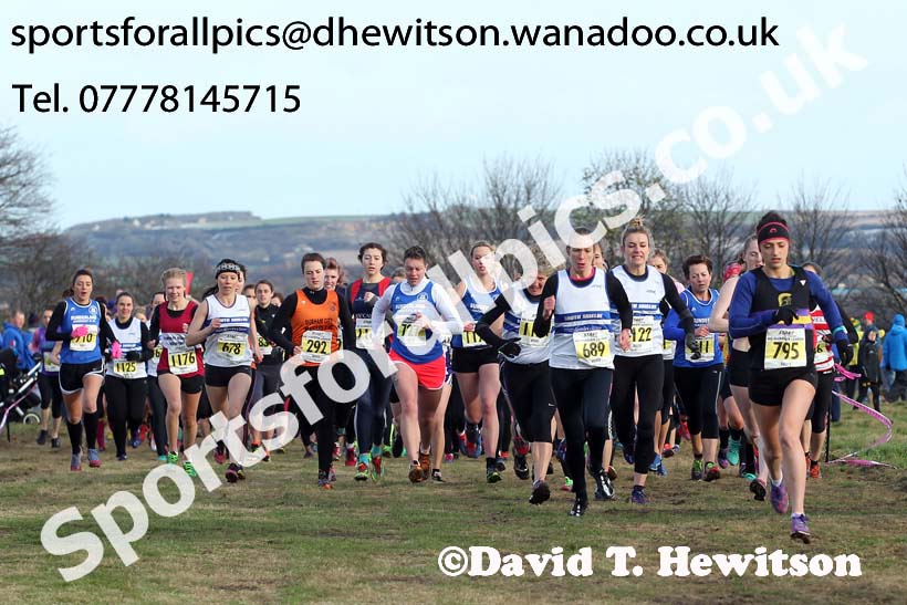 Senior womens Start Fitness NEHL, Aykley Heads, Durham. Photo: David T. Hewitson/Sports for All Pics